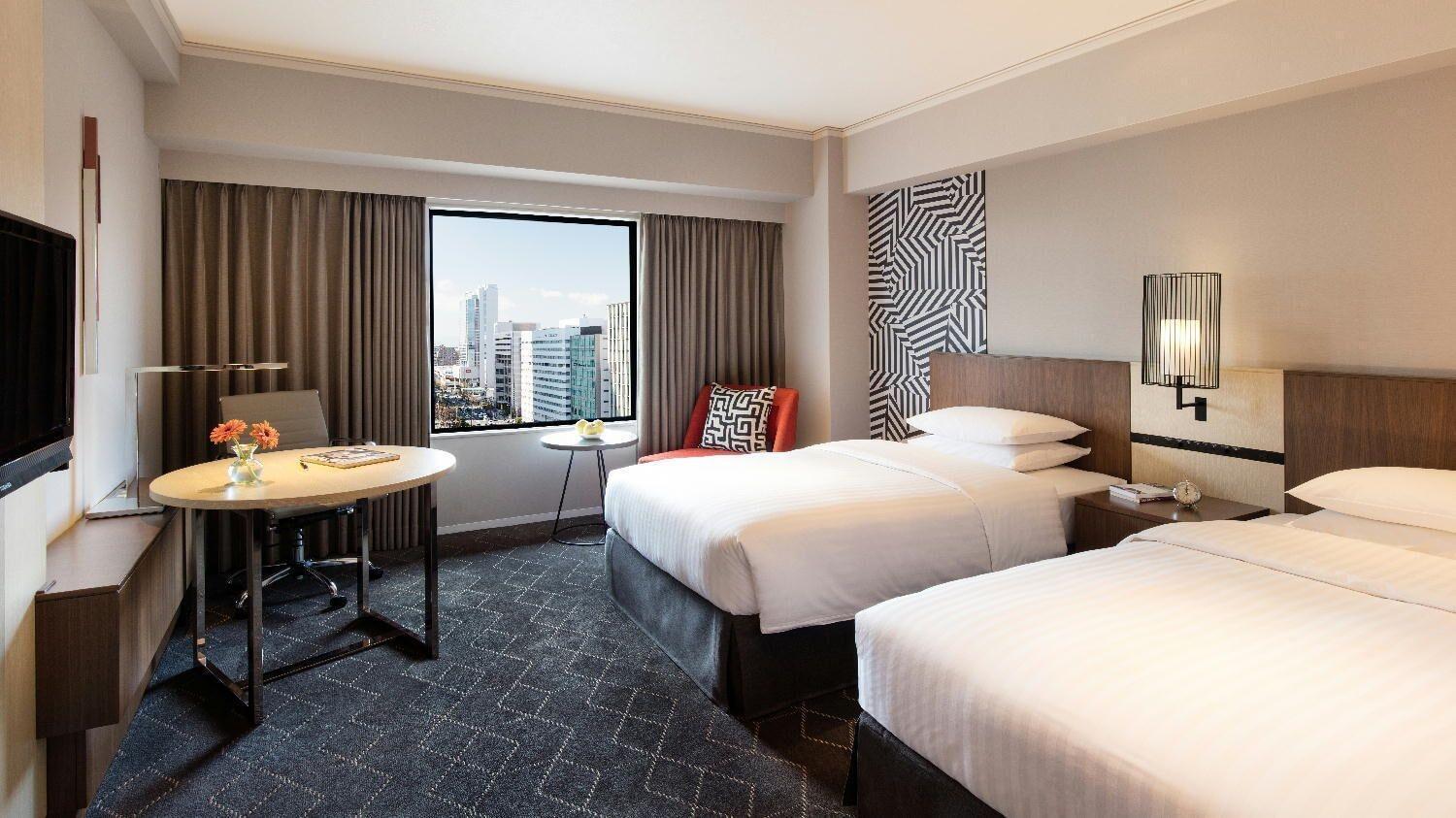 Courtyard By Marriott Shin-Osaka Station Hotel Eksteriør billede Deluxe Room